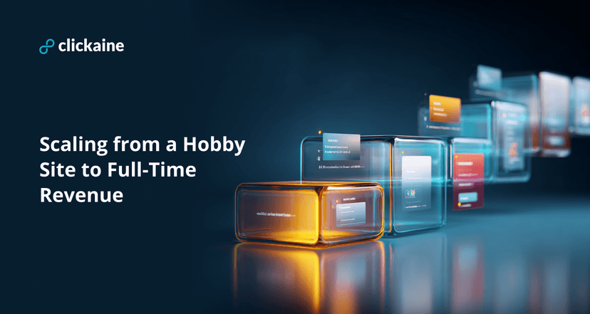 Scaling from a Hobby Site to Full-Time Revenue